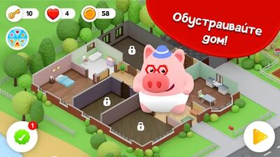 Скачать Piggy Farm 2  (Взлом Много монет) версия 2.5.58 на Андроид