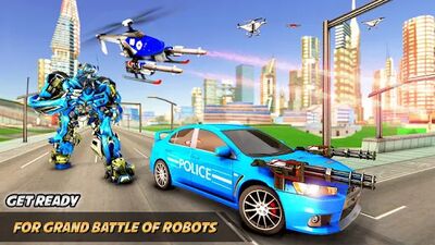 Скачать Drone Robot Car Transform Robot Transforming games (Взлом Много денег) версия 2.9 на Андроид