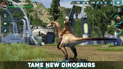 Скачать Dino Tamers - Jurassic Riding MMO (Взлом Много денег) версия 2.13 на Андроид