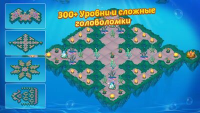 Скачать Merge Mermaids-design home&create magic fish life. (Взлом Много денег) версия 2.4.0 на Андроид