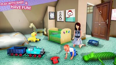 Скачать Single Mom Baby Simulator (Взлом Много денег) версия 1.2.9 на Андроид