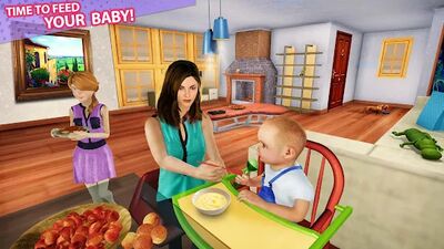 Скачать Single Mom Baby Simulator (Взлом Много денег) версия 1.2.9 на Андроид