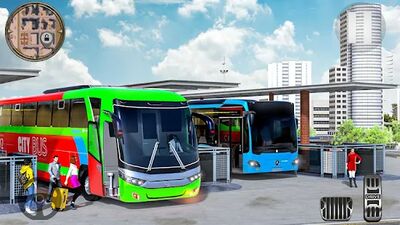 Скачать City Coach Bus Parking Arena 3D: Bus Driving Game (Взлом Много денег) версия 1.3.4 на Андроид