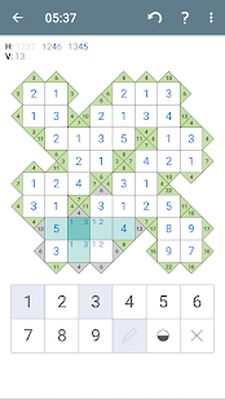 Скачать Какуро (Kakuro) - Classic Puzzle Game (Взлом Много монет) версия KK-2.3.1 на Андроид