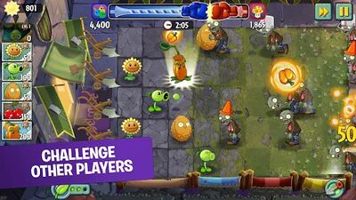 Скачать Plants vs. Zombies™ 2 (Взлом Много денег) версия 9.2.2 на Андроид