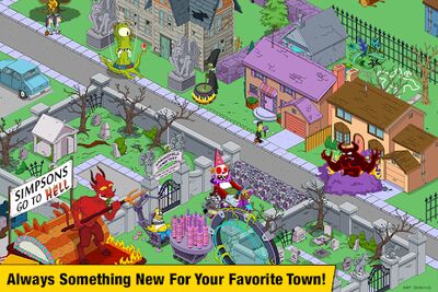 Скачать The Simpsons™: Tapped Out (Взлом Много денег) версия 4.52.0 на Андроид