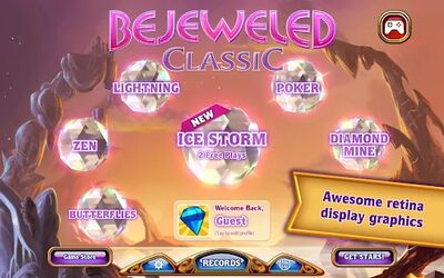 Скачать Bejeweled Classic (Взлом Много денег) версия Зависит от устройства на Андроид