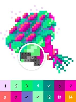 Скачать No.Color: Color by Number (Взлом Много монет) версия 1.5.1 на Андроид