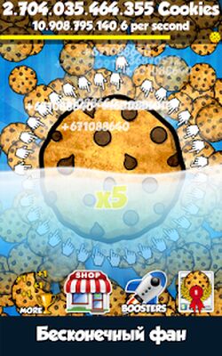 Скачать Cookie Clickers™ (Взлом Много денег) версия 1.46.1 на Андроид