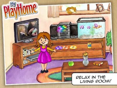 Скачать My PlayHome : Play Home Doll House (Взлом Разблокировано все) версия 3.11.2.35 на Андроид