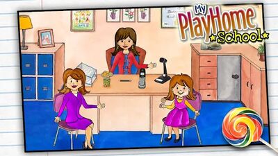 Скачать My PlayHome School (Взлом Много денег) версия 3.11.2.35 на Андроид