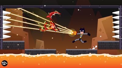 Скачать Stickman Fighting - Stickman Supreme Warriors (Взлом Много денег) версия 1.3.11 на Андроид