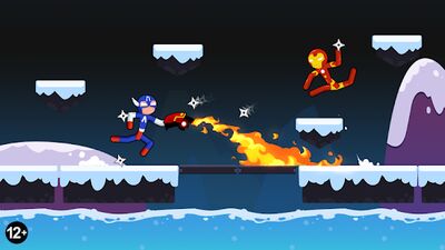 Скачать Stickman Fighting - Stickman Supreme Warriors (Взлом Много денег) версия 1.3.11 на Андроид