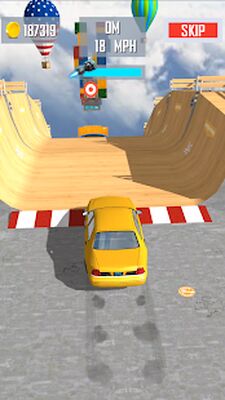 Скачать Mega Ramp Car Jumping (Взлом Много монет) версия 1.3.4 на Андроид