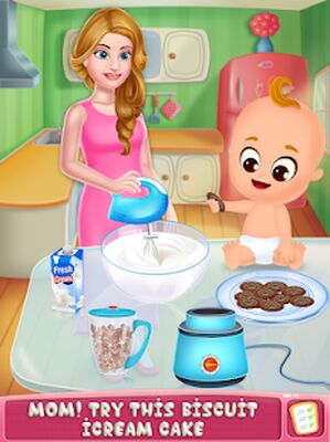 Скачать Mommy Homemade Ice Cream Cooking (Взлом Разблокировано все) версия 1.0 на Андроид