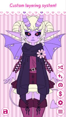 Скачать Monster Girl Maker 2 (Взлом Много денег) версия 2.0.0 на Андроид