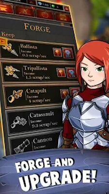 Скачать Castle Fusion Idle Clicker (Взлом Много монет) версия 1.9.6 на Андроид