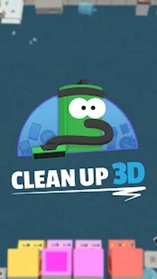 Скачать Clean Up 3D (Взлом Много монет) версия 1.3.1 на Андроид