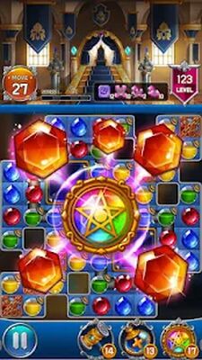 Скачать Jewel Royal Castle: Match3 puzzle (Взлом Много денег) версия 1.11.0 на Андроид