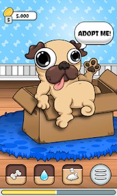 Скачать Pug - My Virtual Pet Dog (Взлом Разблокировано все) версия 1.261 на Андроид