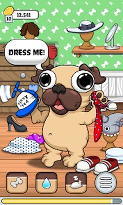 Скачать Pug - My Virtual Pet Dog (Взлом Разблокировано все) версия 1.261 на Андроид