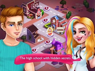 Скачать Секретная средняя школа 1: первая история любви (Взлом Много денег) версия 1.9 на Андроид