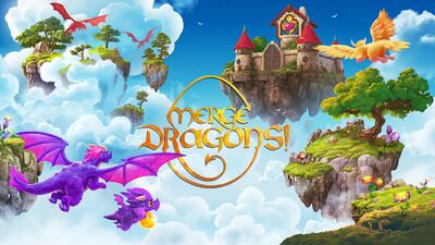 Скачать Merge Dragons! (Взлом Разблокировано все) версия 7.2.0 на Андроид