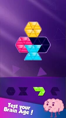 Скачать Block! Triangle Puzzle:Tangram (Взлом Разблокировано все) версия 21.1103.09 на Андроид