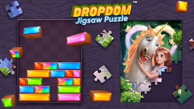 Скачать Dropdom - Jewel Blast (Взлом Много монет) версия 1.6.3 на Андроид