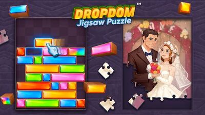 Скачать Dropdom - Jewel Blast (Взлом Много монет) версия 1.6.3 на Андроид