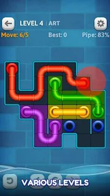 Скачать Line Puzzle: Pipe Art (Взлом Много денег) версия 21.1102.09 на Андроид