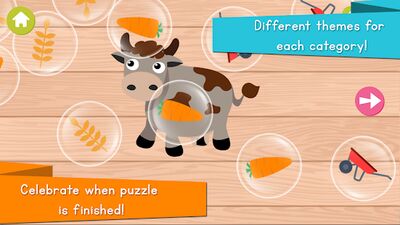 Скачать Animals Puzzle for Kids: Preschool (Взлом Разблокировано все) версия 1.3.2 на Андроид