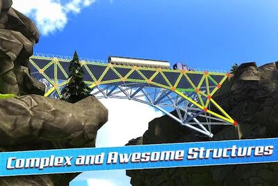 Скачать Bridge Construction Simulator (Взлом Много монет) версия 1.2.7 на Андроид