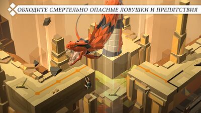 Скачать Lara Croft GO (Взлом Много монет) версия 2.1.109660 на Андроид