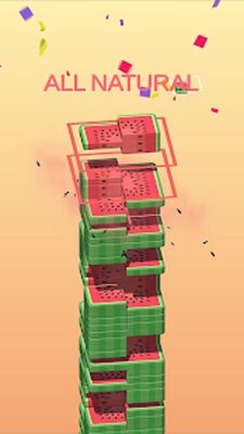Скачать Juicy Stack - Free 3D Fruit Block & Tile Puzzle (Взлом Много монет) версия 3.2 на Андроид