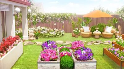 Скачать Home Design : My Dream Garden (Взлом Много денег) версия 1.30.4 на Андроид