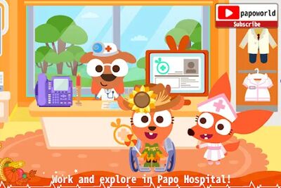 Скачать Papo Town: Hospital (Взлом Много денег) версия 1.3.0 на Андроид