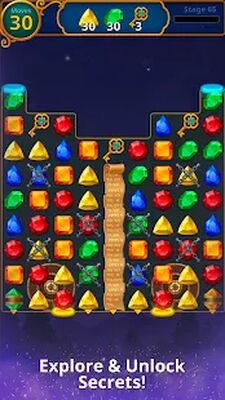 Скачать Jewels Magic: Mystery Match3 (Взлом Разблокировано все) версия 21.1027.19 на Андроид
