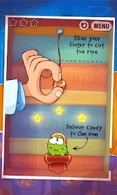 Скачать Cut the Rope: Experiments (Взлом Много монет) версия 1.12.0 на Андроид