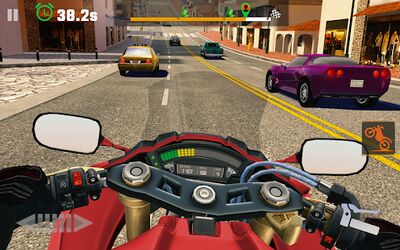 Скачать Moto Rider GO: Highway Traffic (Взлом Много монет) версия 1.44.1 на Андроид