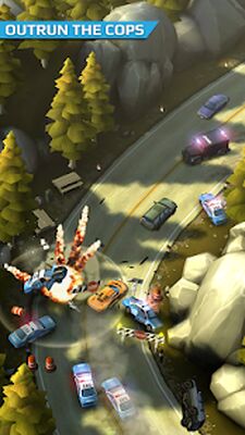 Скачать Smash Bandits Racing (Взлом Много денег) версия 1.10.02 на Андроид