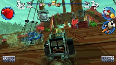 Скачать Beach Buggy Racing 2 (Взлом Много денег) версия 2021.10.28 на Андроид