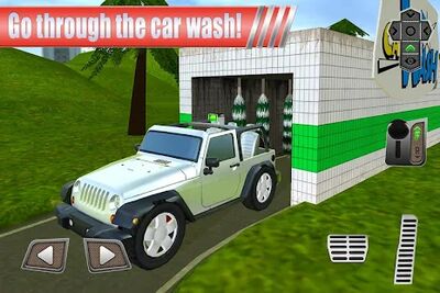 Скачать Gas Station: Car Parking Sim (Взлом Много денег) версия 2.5 на Андроид