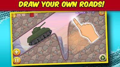 Скачать Road Draw: Climb Your Own Hills (Взлом Разблокировано все) версия 2.1.0 на Андроид