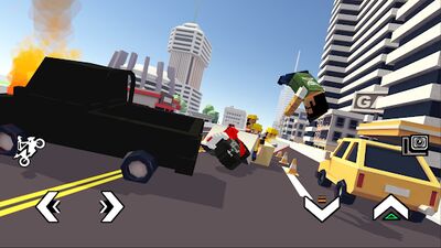 Скачать Blocky Moto Racing - мотоцикл симулятор (Взлом Разблокировано все) версия 1.32 на Андроид