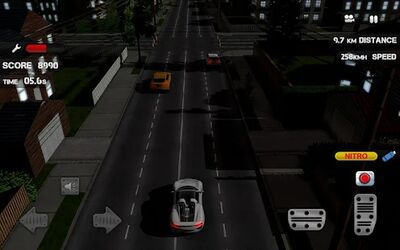 Скачать Race the Traffic Nitro (Взлом Много монет) версия 1.6.0 на Андроид