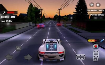 Скачать Race the Traffic Nitro (Взлом Много монет) версия 1.6.0 на Андроид