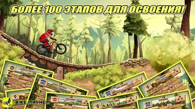 Скачать Bike Mayhem Free (Взлом Много монет) версия Зависит от устройства на Андроид