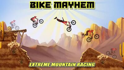 Скачать Bike Mayhem Free (Взлом Много монет) версия Зависит от устройства на Андроид