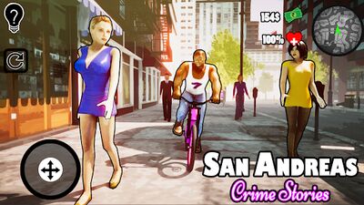 Скачать San Andreas Crime Stories (Взлом Много денег) версия 1.0 на Андроид